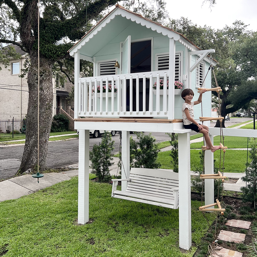 Playhouses are fun